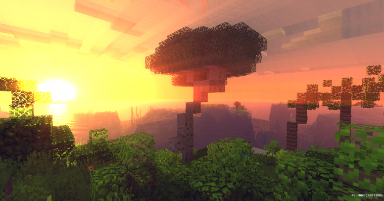 Восход в МАЙНКРАФТЕ