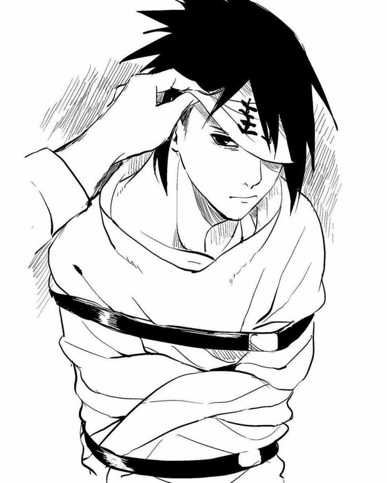 Наруто для распечатки на стену