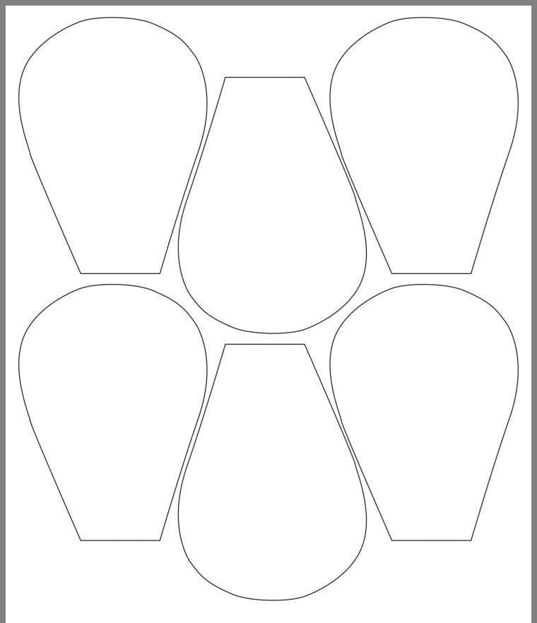 Трафарет "цветы"