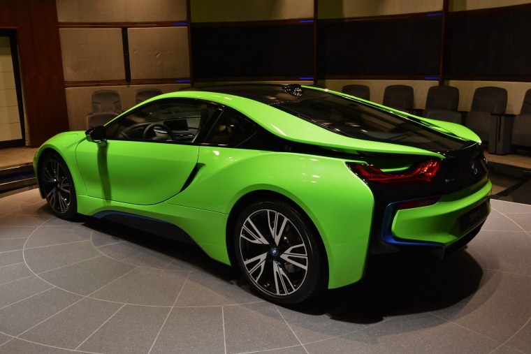 BMW i8 Green