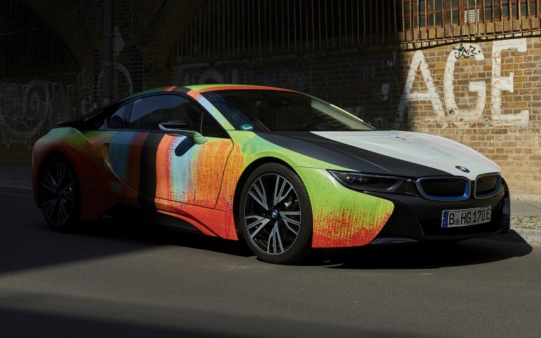 BMW i8 Изумрудная