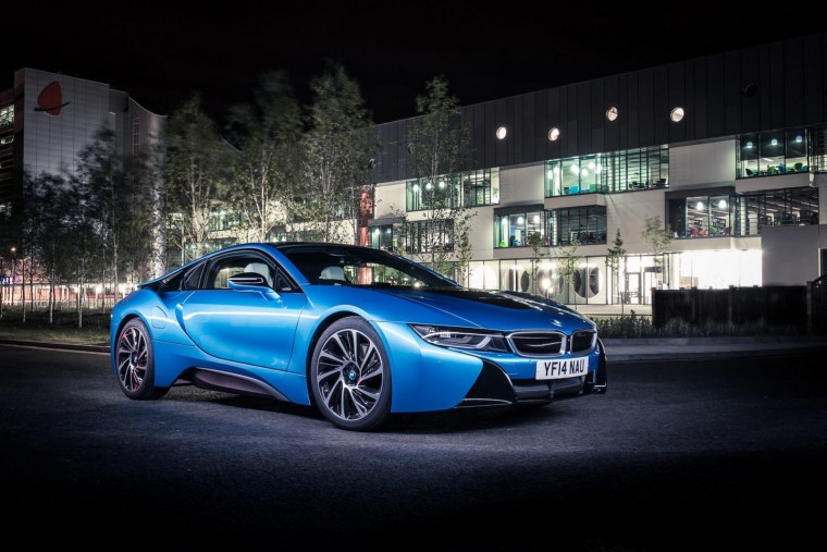 BMW i8 Blue
