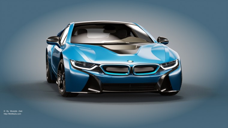 BMW i8 на трассе