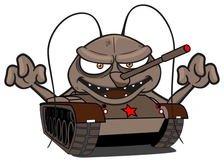 Танк мультяшный