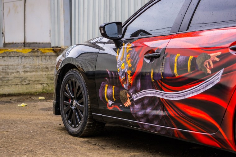 Nissan Silvia s15 развертка винила