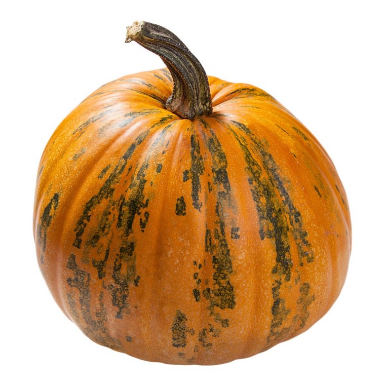 Тыква на белом фоне