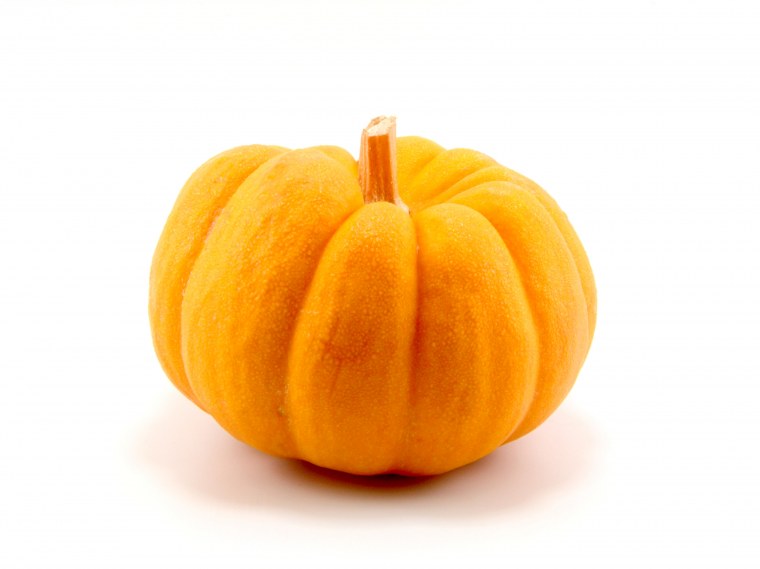 Тыква на белом фоне