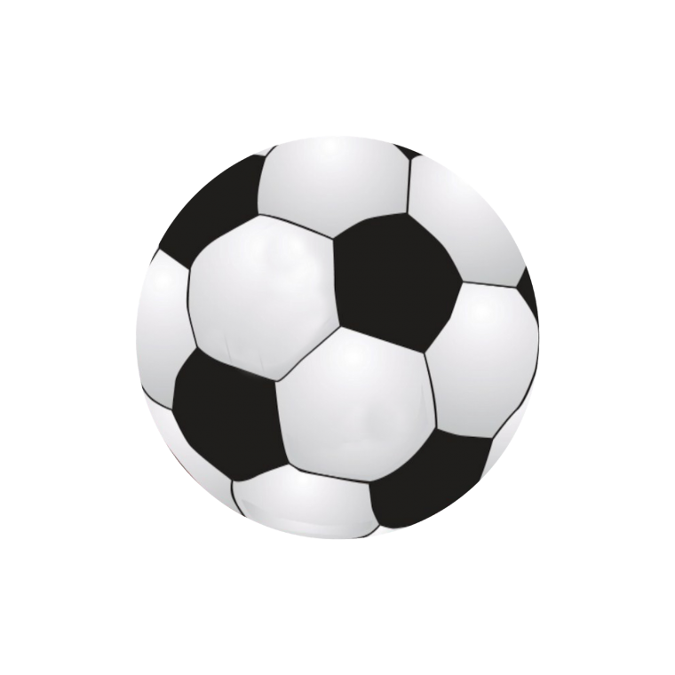 Футбольный мяч черно белый