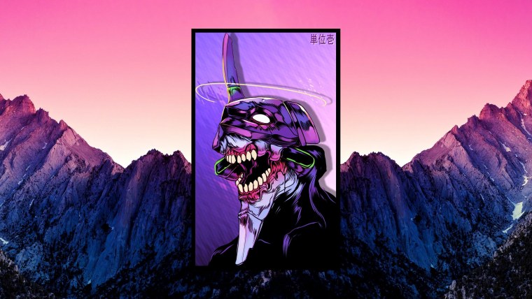 Минимализм Евангелион Синдзи