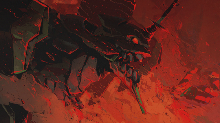 Аска Евангелион арт