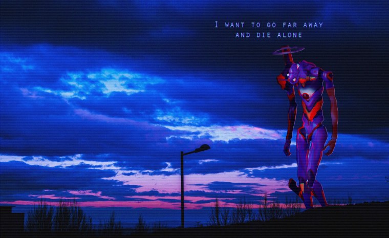 Asuka Langley Soryu minimalism