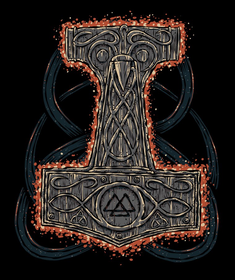 Руна молот тора Мьельнир