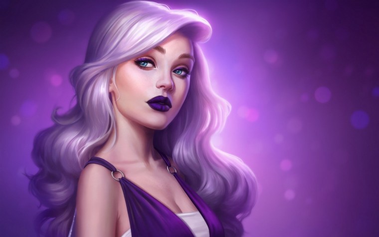 Классные обои фиолетовые