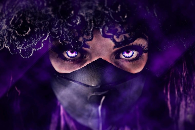 Сиреневая паутина