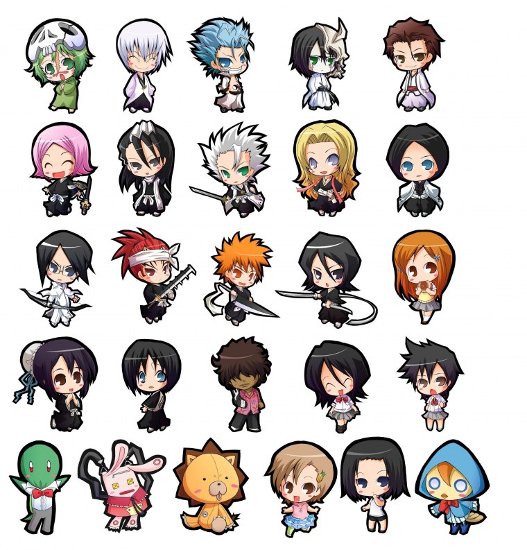 Герои Блич Чиби