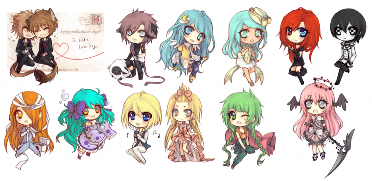 Чиби стиль рисования