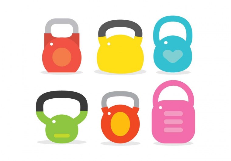 Гиря силуэт