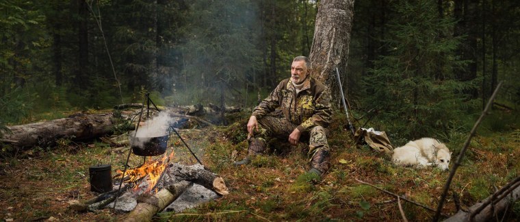 Охотник с винтовкой