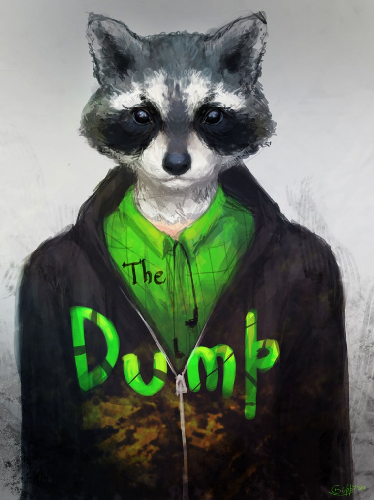 Енотик в очках