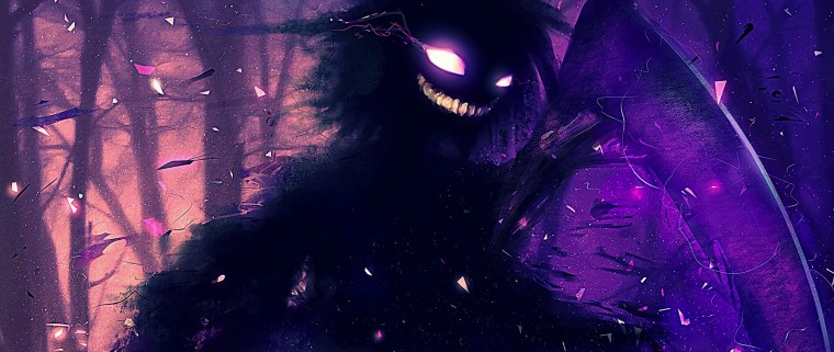 Фиолетовый монстр