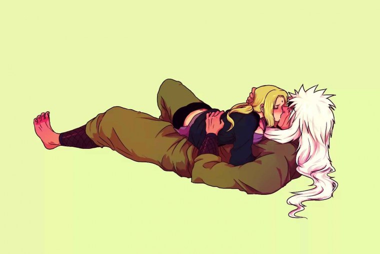 Цунаде и Джирайя