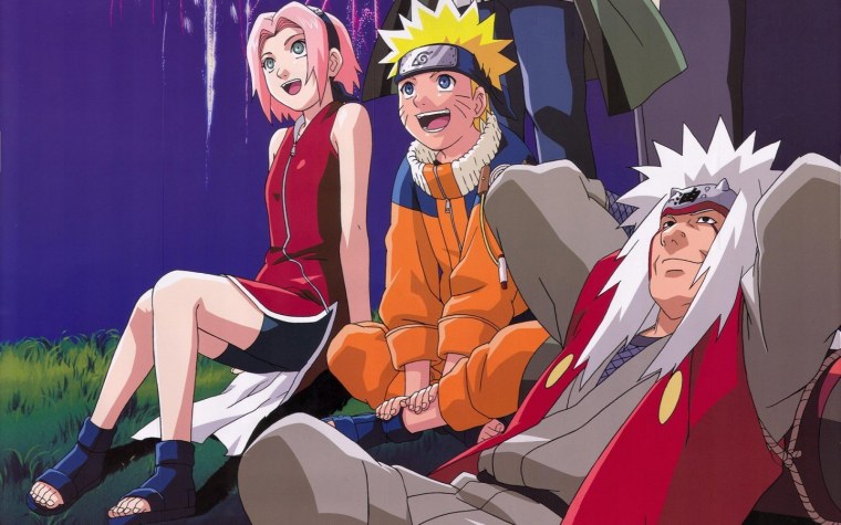 Наруто Минато Джирайя Орочимару и