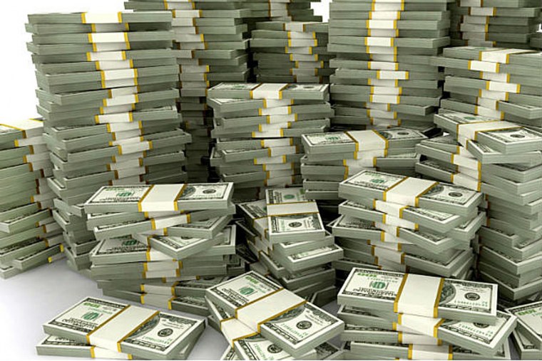 Гора денег