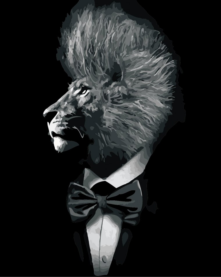 Лев Минимализм