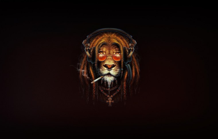 Лев тату эскиз