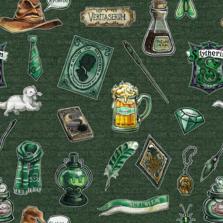 Эстетика Гарри Поттера Слизерин