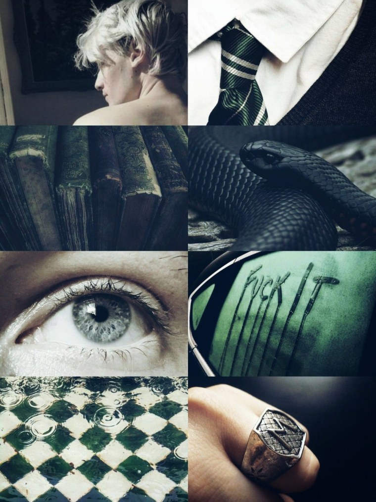 Гарри Поттер Эстетика Слизерина