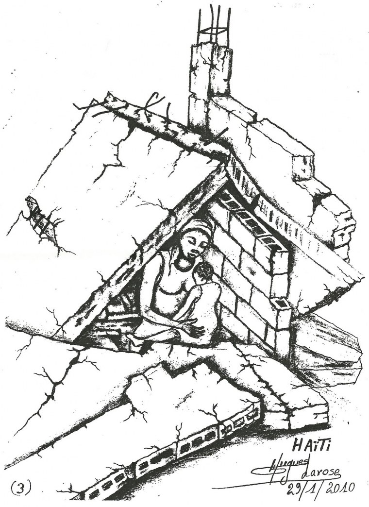 Землетрясение раскраска