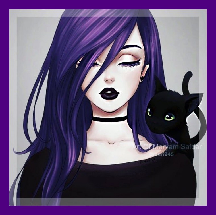 Череп в синем пламени