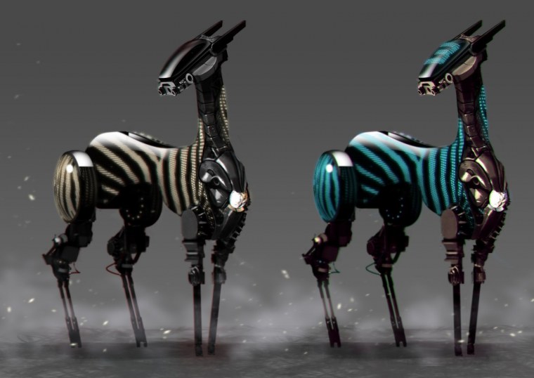 Роботы животные