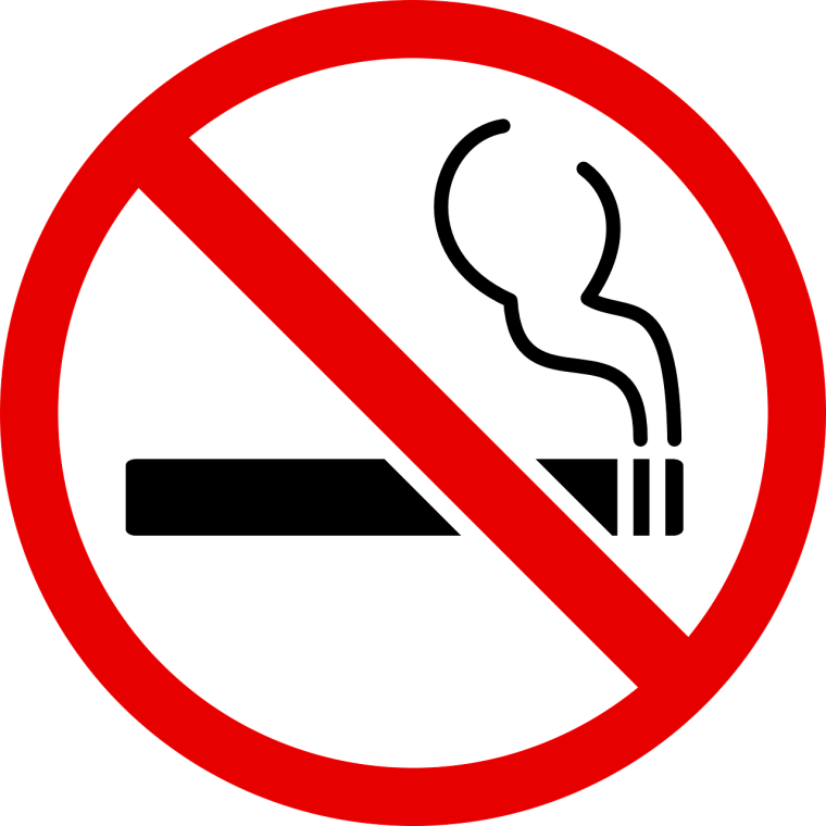 Табличка "не курить"