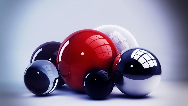 Абстракция шары