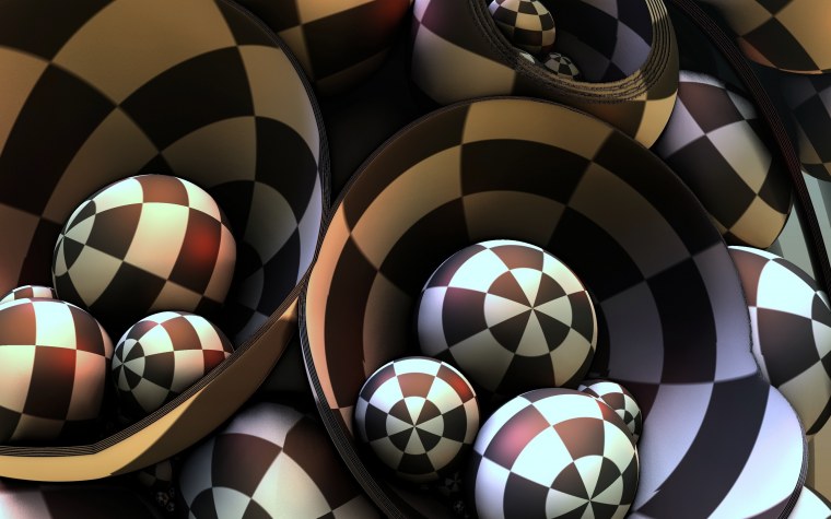 3д абстракция