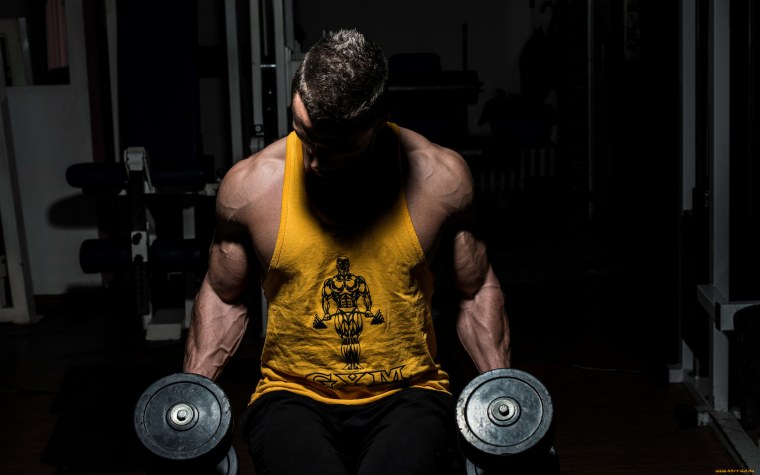 Бодибилдер спина c