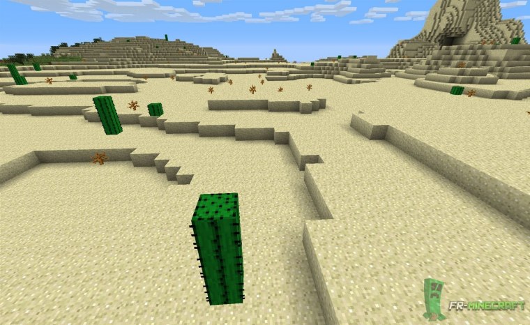 Пустыня из МАЙНКРАФТА