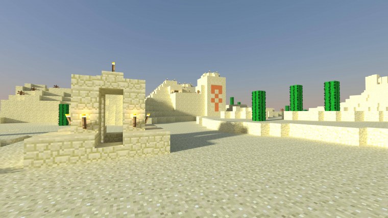 Пустыни майнкрафт