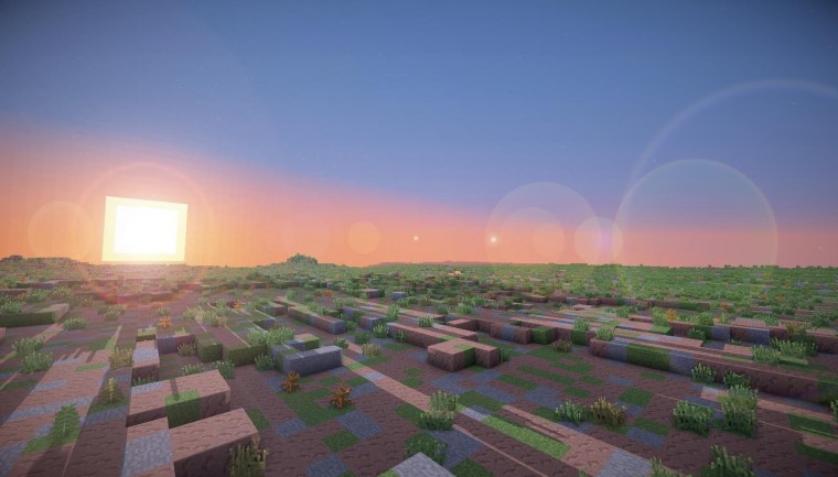 Биом столовые горы в майнкрафт