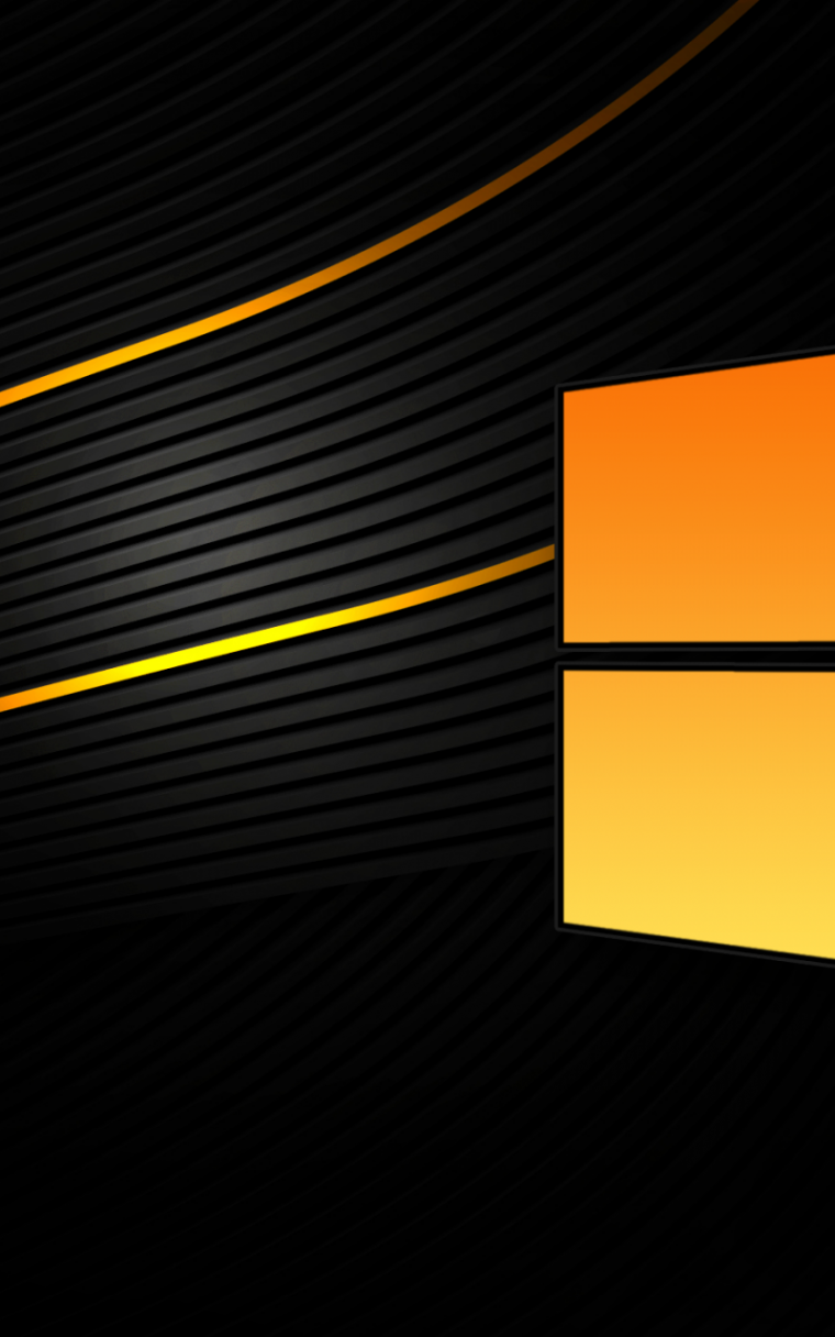 Полностью чёрные обои на телефон