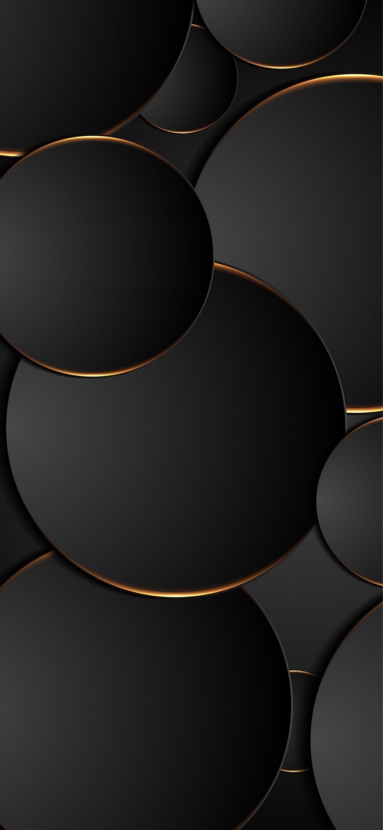 Золотые бабочки на черном фоне