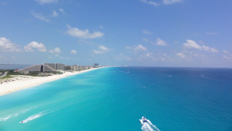 Cancun Мексика океан