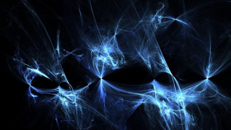 Сине черная абстракция