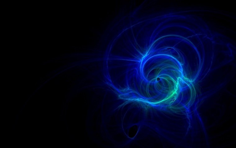 Темно синий неон