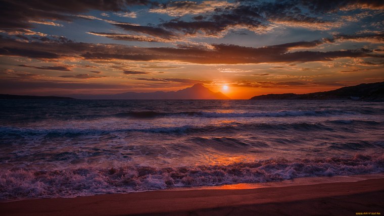 Фон Эстетика море