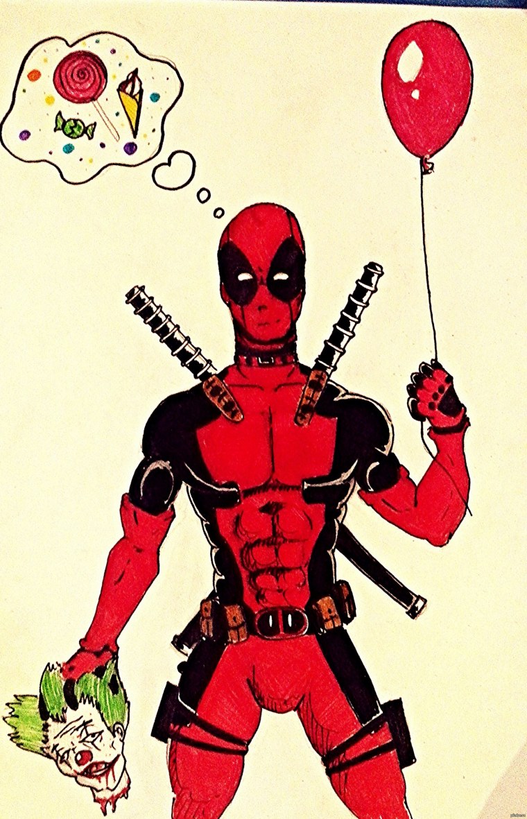 Deadpool смешная