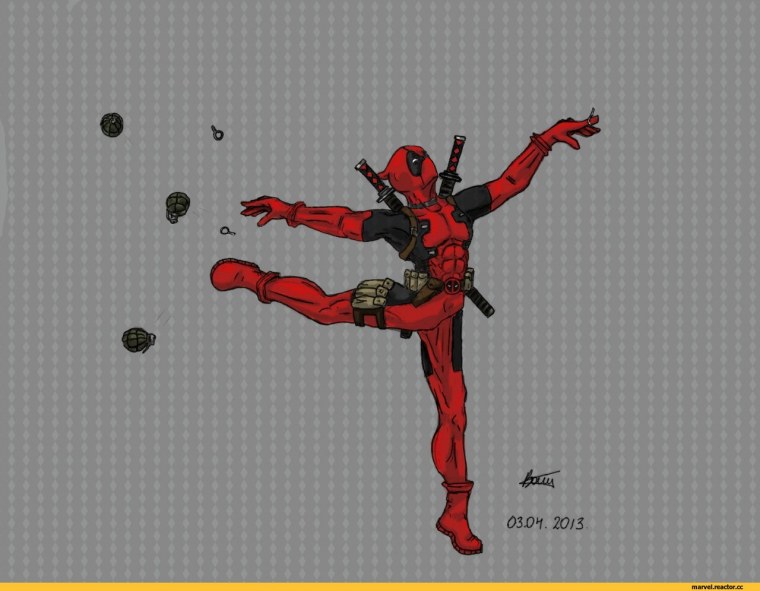 Прикольный Дэдпул