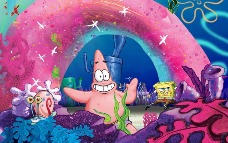 Спанч Боб с сигаретой